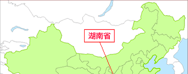 中国地図