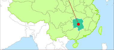 中国地図